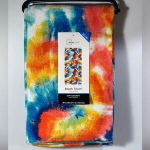 Mainstays tie dye bath towel 28 x 60